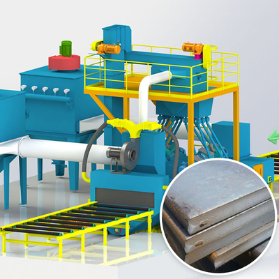 Shot Blasting Machine For Frame And Steel Plate Cleaning