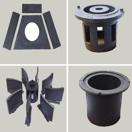 Simple Structure Shot Blasting Machine Parts High Precision One Year Warranty