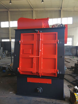 Q32 Crawel Tumble Rubber Belt Type Shot Blasting Machine Automatic