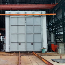 Recycling Type Shot Blasting Chamber , Industrial Blast Cabinet For Castings Surface Cleaning