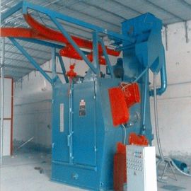 Overhead Rail Hook Shot Blasting Machine High Efficiency For Oil Tank Propane Tank