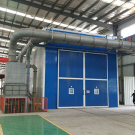 Dust Cleaning Sand Blasting Room Abrasive Blast Cabinet Customized Power