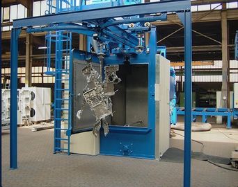 Electric Fuel Airless Hook Type Shot Blasting Machine Customized Color