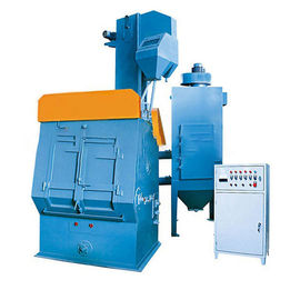 Small Roller Tumblast Shot Blasting Machine For Non Fragile Workpiece CE