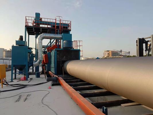 Pipe Inner And Outer Sandblasting Equipment From China